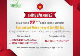 Thông Báo Lịch Nghỉ Lễ Quốc Khánh 2/9