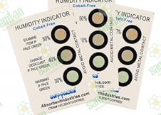 Thẻ đo độ ẩm 3 nấc, không cobalt Thẻ đo độ ẩm 3 nấc, không cobalt