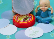 Màng seal cho hũ muối tôm, muối ô mai, muối tiêu Màng seal cho hũ muối tôm, muối ô mai, muối tiêu