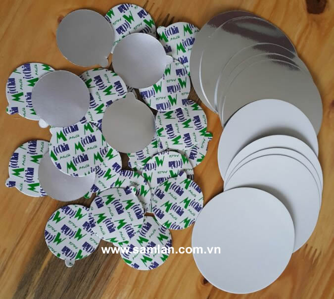 Màng seal nhôm ghép lót cho PE, PP, PET