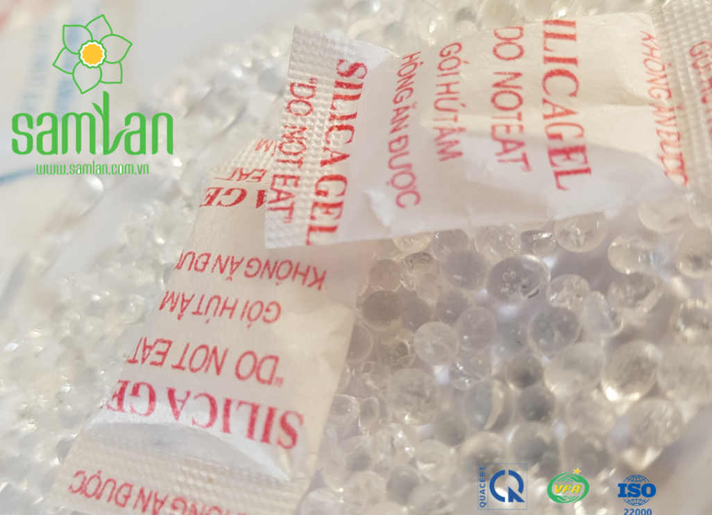 gói chống ẩm silica gel