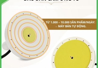 Máy dán màng seal cảm ứng từ dùng để niêm phong chai nhựa và chai thủy tinh máy dán màng seal